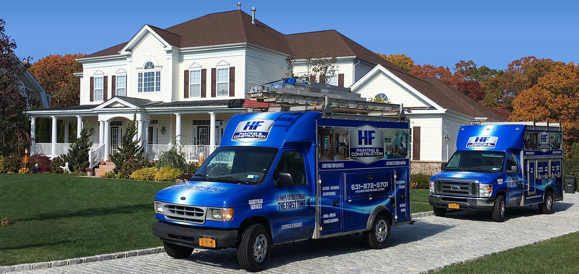 HF Painting & Construction On The Job