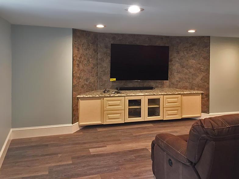 HF Painting & Construction Basement Finishing